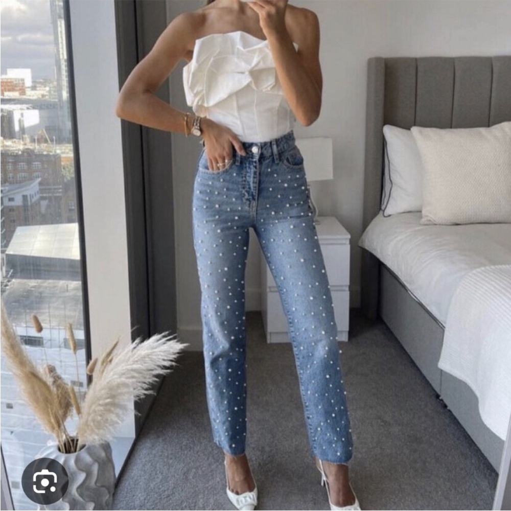 Zara Pearl Jeans